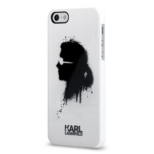 Karl Lagerfeld Graffiti Collection Hard Case for iPhone 5s／5 Graffiti White KLHCP5GWH