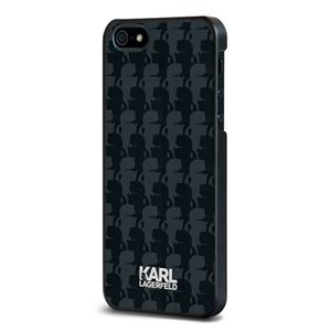 Karl Lagerfeld Kameo Collection Hard Case for iPhone 5s／5 Kameo Black KLHCP5KBL