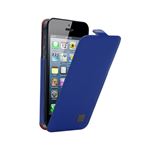 KENZO iPhone 5s／5 leather folder case K plate blue KENZOCHIKCOXIP5B