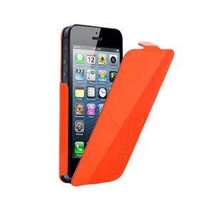 KENZO iPhone 5s／5 leather folder case Embossed Logo orange KENZOGLOSSYCOXIP5O