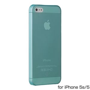 OZAKI O！coat JELLY for iPhone 5s／5 Cyan OC533CY