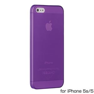 OZAKI O！coat JELLY for iPhone 5s／5 Purple OC533PU