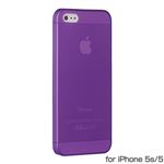 OZAKI O！coat JELLY for iPhone 5s／5 Purple OC533PU