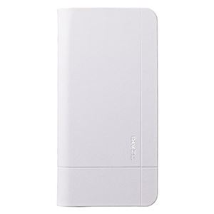 OZAKI O！coat Aim Folio Leather Case w／Card Pocket for iPhone 5 White OC552CY