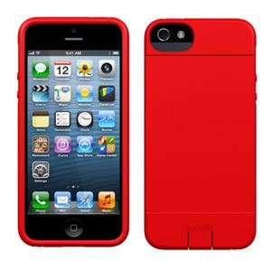 Sumajin Slim TPU Case for iPhone 5s／5 Red SUMTPUIP5-RD