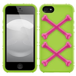 SwitchEasy BONES for iPhone 5s／5 Toxic Lime SW-BONEI5-L