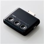 ロジテック Walkman用FMトランスミッター（ブラック） LAT-FMWS07BK