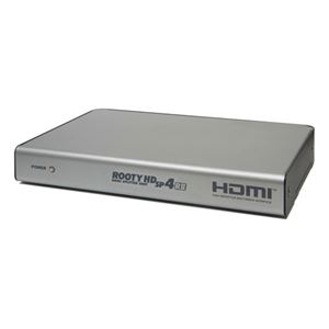 マイコンソフト HDMIスプリッター 4分配 ROOTYHDSP4 ROOTYHDSP4R2 ROOTYHDSP4R2 - 拡大画像