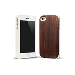 RECOVER iPhone 5 Wood Case Ebony White R-EBONY-W