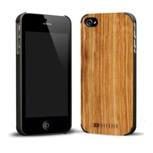 RECOVER iPhone 5 Wood Case Zebrawood Black R-ZEBRAWOOD-B