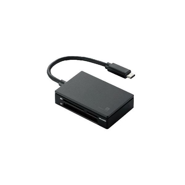 エレコム USB Type-Cコネクタ搭載メモリリーダライタ MR3C-AP010BKf00