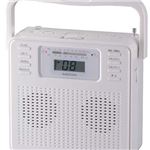 オーム電機 ステレオCDラジオ ホワイト RCR-400H-W