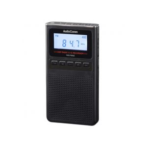 オーム電機 録音機能付きラジオ ブラック RAD-F830Z-K 商品画像