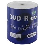 磁気研究所 業務用DVD-R 4.7GB 50枚エコパック データ用 16倍速対 ワイドプリンタブル対応詰め替え用エコパック DR47JNP100_BULK4