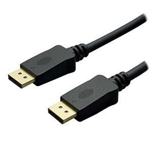 ミヨシ 4K対応 DisplayPortケーブル 1.2m ブラック DP-12／BK