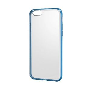 エレコム iPhone6s/6用ハイブリッドケース/クリア×ブルー PM-A15HVCBU 商品画像