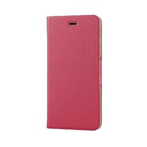 エレコム iPhone6s Plus／6 Plus用ソフトレザーカバー／薄型／ピンク PM-A15LPLFUMPN - 拡大画像