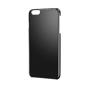 エレコム iPhone6s Plus／6 Plus用シェルカバー／ブラック PM-A15LPVBK - 拡大画像