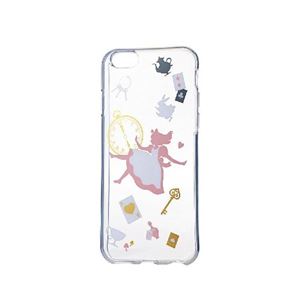 エレコム iPhone6s／6用ソフトケース／アップルテクスチャー／アリス（カラー） PM-A15UCAT01