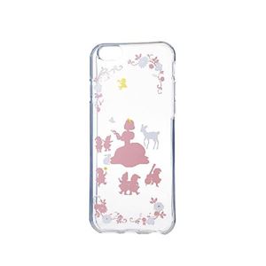 エレコム iPhone6s／6用ソフトケース／アップルテクスチャー／プリンセス（カラー） PM-A15UCAT03 - 拡大画像