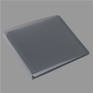 （まとめ）サンワサプライ ファイル型CDケース（ブラック） FCD-1211BK【×20セット】 - 拡大画像
