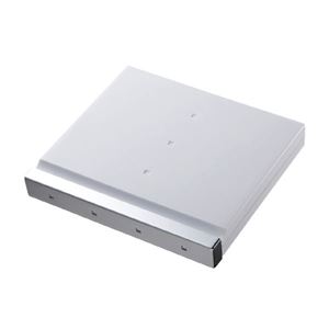 （まとめ）サンワサプライ SD・microSDカードケース（ホワイト） FC-MMC4WH【×5セット】 - 拡大画像