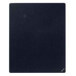 （まとめ）サンワサプライ マウスパッド（Lサイズ、ブラック） MPD-EC25L-BK【×3セット】 - 拡大画像