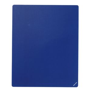 （まとめ）サンワサプライ マウスパッド（Lサイズ、ブルー） MPD-EC25L-BL【×3セット】 - 拡大画像