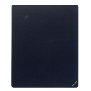 （まとめ）サンワサプライ マウスパッド（Mサイズ、ブラック） MPD-EC25M-BK【×5セット】 - 拡大画像
