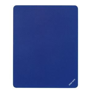 （まとめ）サンワサプライ マウスパッド（Sサイズ、ブルー） MPD-EC25S-BL【×5セット】 - 拡大画像
