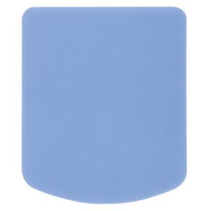 （まとめ）サンワサプライ シリコンマウスパッド（ブルー） MPD-OP22BL【×3セット】 - 拡大画像