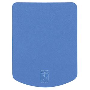 （まとめ）サンワサプライ マウスパッド（ブルー） MPD-T1BL【×20セット】 - 拡大画像