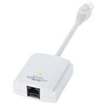 （まとめ）サンワサプライ RJ45用ノイズフィルター TEL-RJ45NF【×2セット】