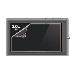 (まとめ)サンワサプライ 液晶保護フィルム(3.0型ワイド) DG-LC12W(×10セット) b04
