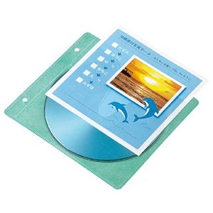（まとめ）サンワサプライ 不織布ケース用インデックスカード JP-IND10【×10セット】 - 拡大画像