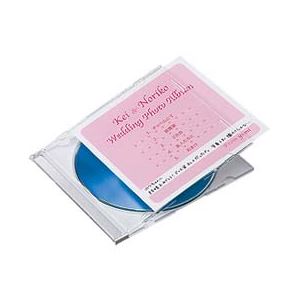 （まとめ）サンワサプライ プラケース用インデックスカード・薄手 JP-IND12-100【×5セット】 - 拡大画像
