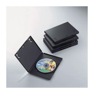 (まとめ)エレコム DVDトールケース CCD-DVD02BK【×10セット】 商品画像
