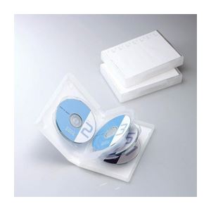 （まとめ）エレコム DVDトールケース CCD-DVD10CR【×3セット】 - 拡大画像