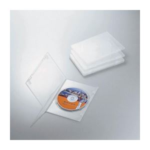 (まとめ)エレコム スリムDVDトールケース CCD-DVDS02CR【×20セット】 商品画像