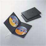 （まとめ）エレコム スリムDVDトールケース CCD-DVDS04BK【×20セット】