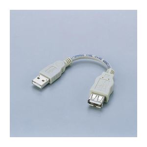 （まとめ）エレコム USB2.0スイングケーブル USB-SEA01【×5セット】 - 拡大画像