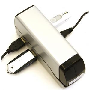 （まとめ）サンコー USB電動ホチキス ハブ USSTPHUB【×5セット】 - 拡大画像
