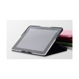 （まとめ）ベセトジャパン iPad 一体型ケース スマートケース（ブラック） smartcase-bk SMARTCASE-BK【×2セット】 - 拡大画像
