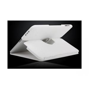 （まとめ）ベセトジャパン iPad 一体型ケース スマートケース（ホワイト） smartcase-wh SMARTCASE-WH【×2セット】 - 拡大画像