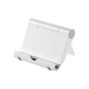 （まとめ）サンワサプライ iPadスタンド（ホワイト） PDA-STN7W【×2セット】 - 拡大画像