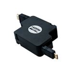 （まとめ）ミヨシ（MCO）HDMIコードリ-ルタイプケーブル HDMI-ミニHDMI 1.2m ブラック HDM-HERC12／BK【×2セット】