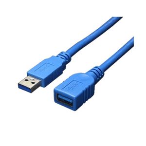 （まとめ）変換名人 USB3.0ケーブル 延長1.8m USB3-AAB18【×5セット】 - 拡大画像