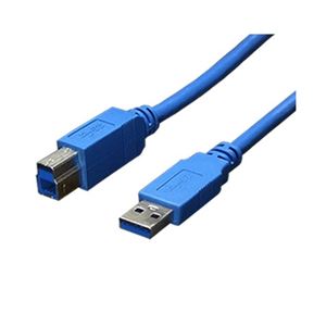 （まとめ）変換名人 USB3.0ケーブル A-B 3.0m USB3-AB30【×5セット】 - 拡大画像