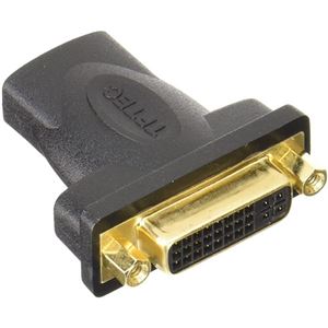 （まとめ）変換名人 HDMI（メス）→DVI（メス） HDMIB-DVIBG【×10セット】 - 拡大画像