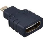 （まとめ）変換名人 HDMI（メス）→micro HDMI（オス） HDMIB-MCHDAG【×5セット】